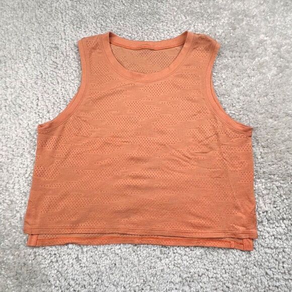 Lululemon Train To Be Tank Apricot Orange - Picture 2 of 9